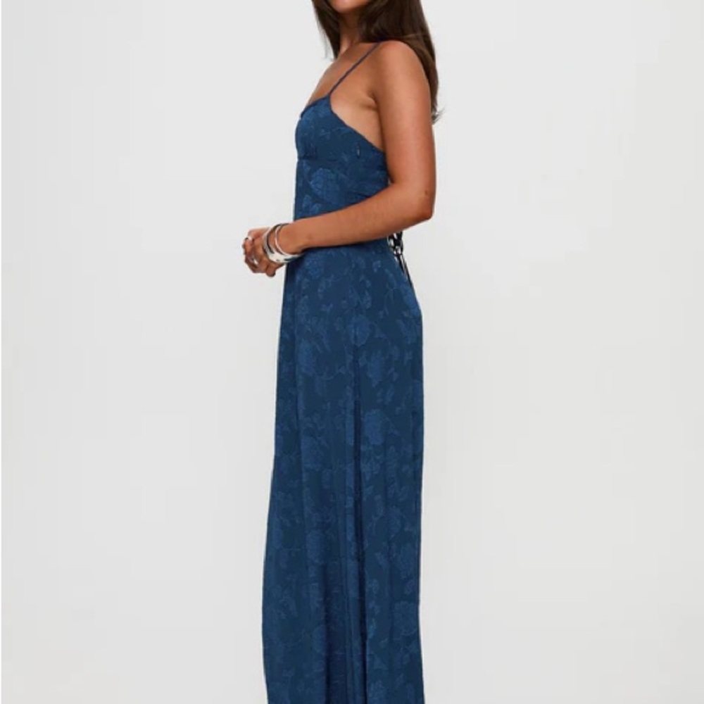 Princess Polly south of France Maxi Dress blue - Picture 4 of 15